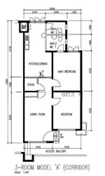 Blk 317 Woodlands Street 31 (Woodlands), HDB 3 Rooms #546888481